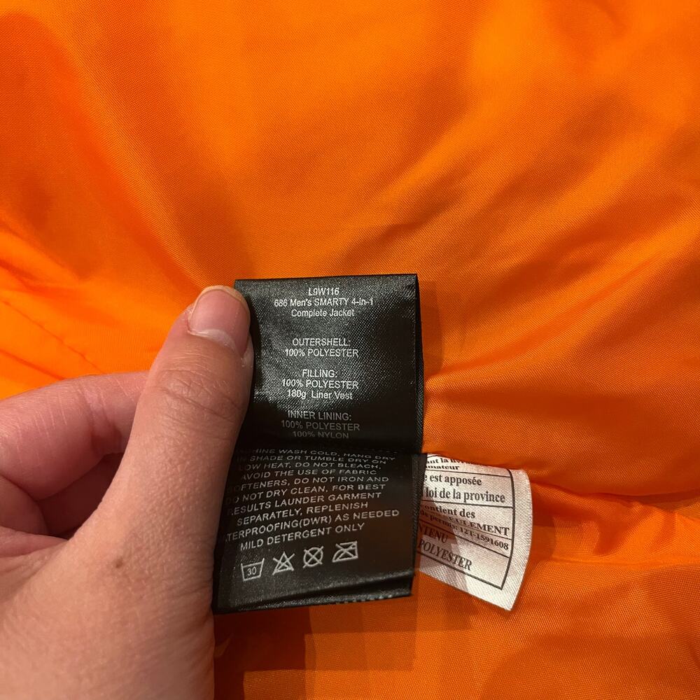 686 Infidry Insulated Vest Smarty Jacket L Gorpcore Outdoor Casual VEST ONLY - Picture 8 of 9